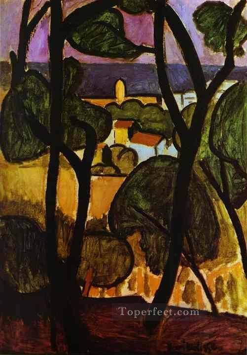 View of Collioure 1908 Fauvist Oil Paintings